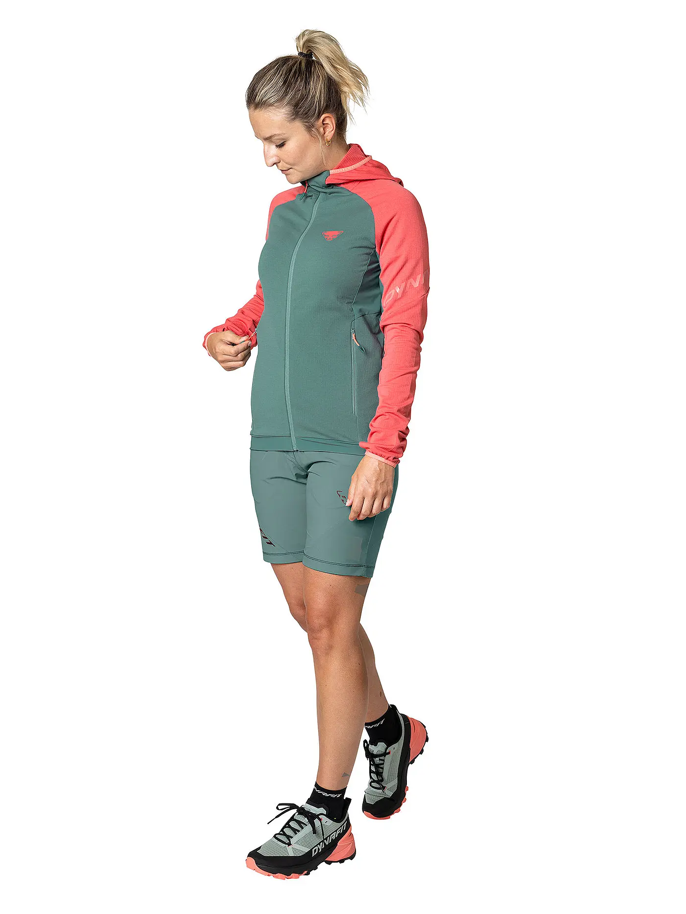DYNAFIT | Damen Fleecejacke Transalper Polartec Hoodie | 